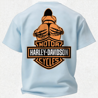  Motorcycles Printed Oversized Unisex T-shirt