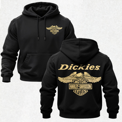 Printed Fleece-lined Unisex Hoodie