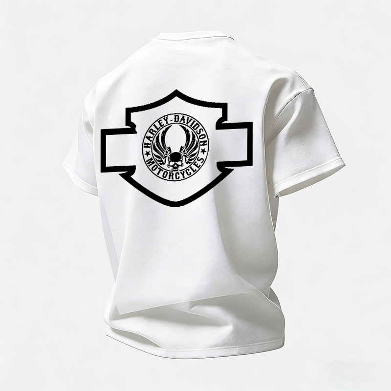  Motorcycles Printed Unisex Oversized T-shirts