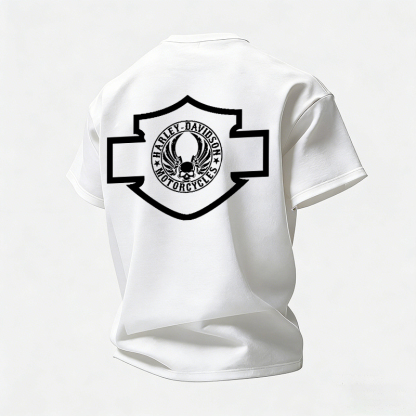  Motorcycles Printed Unisex Oversized T-shirts