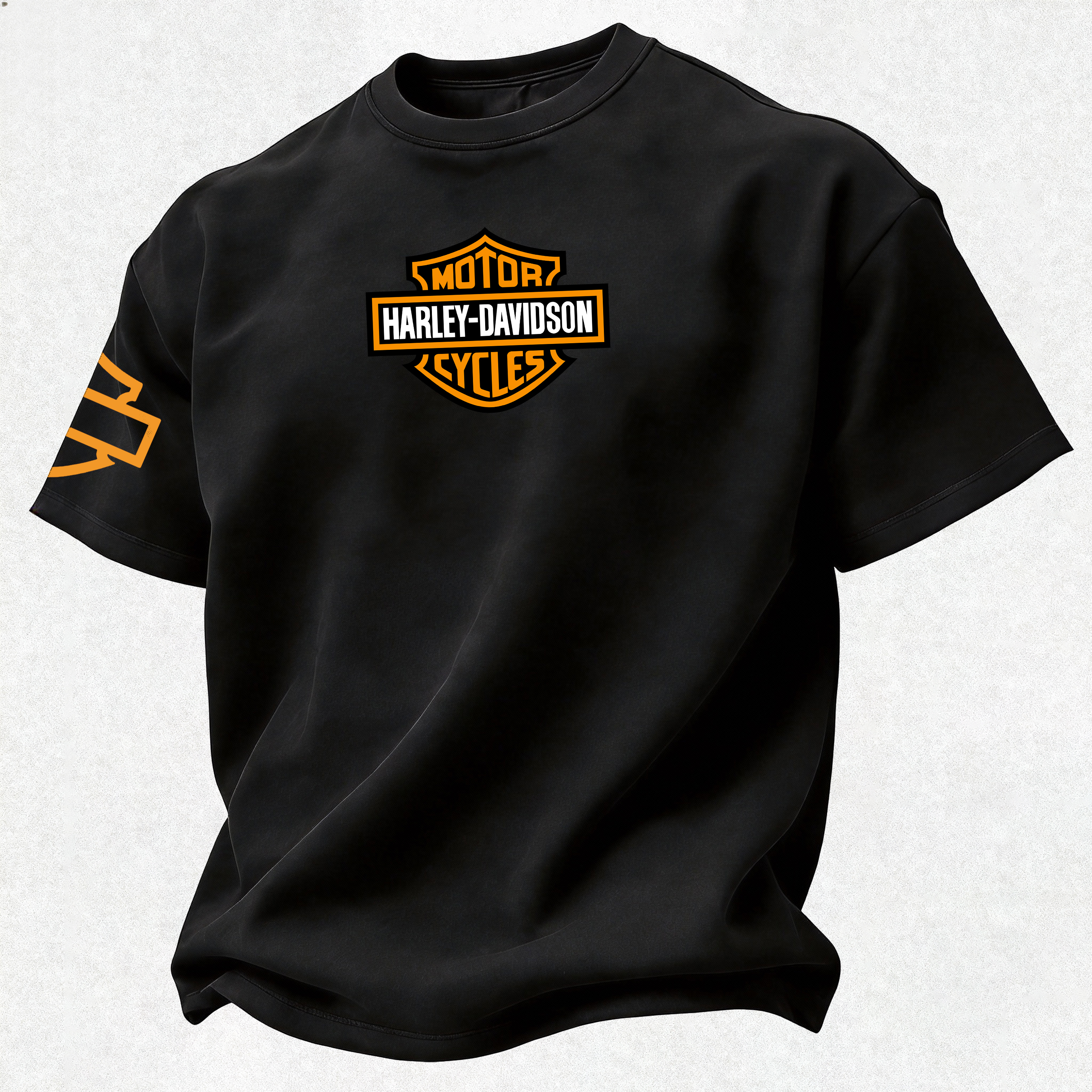  Motorcycles Printed Oversized Unisex T-shirt