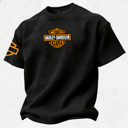  Motorcycles Printed Oversized Unisex T-shirt