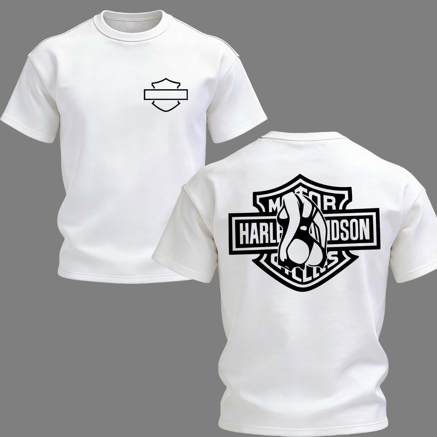 Harley-Davidson Motorcycles Printed Unisex Oversized T-shirt