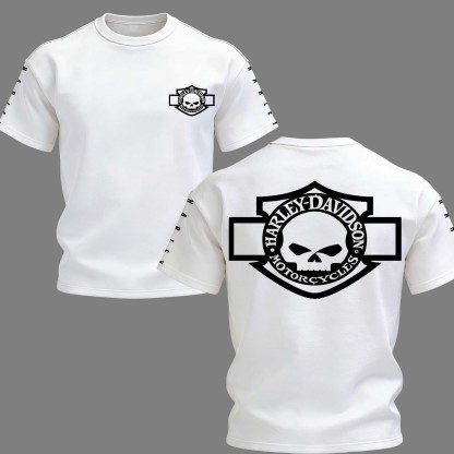  Motorcycles Printed Unisex Oversized T-shirt