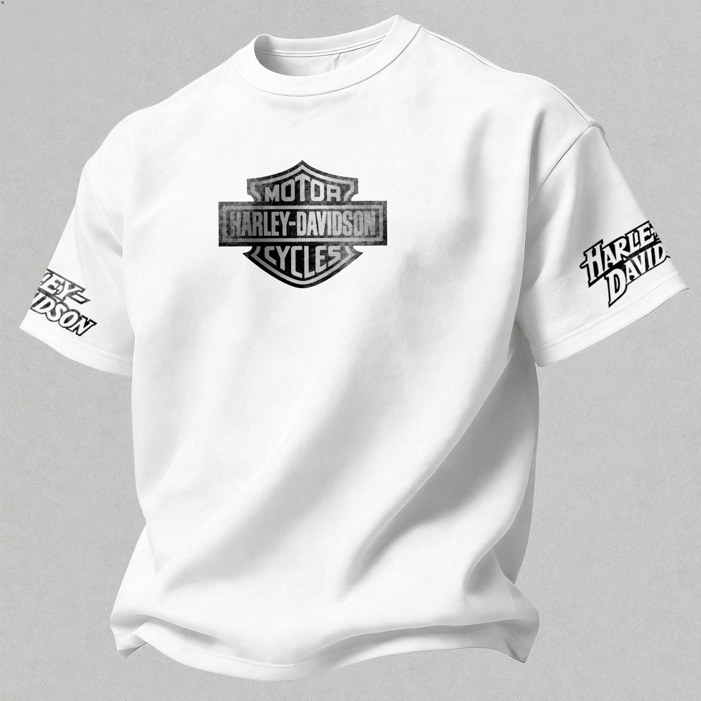  Motorcycles Printed Oversized Unisex T-shirt