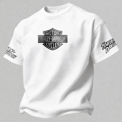  Motorcycles Printed Oversized Unisex T-shirt