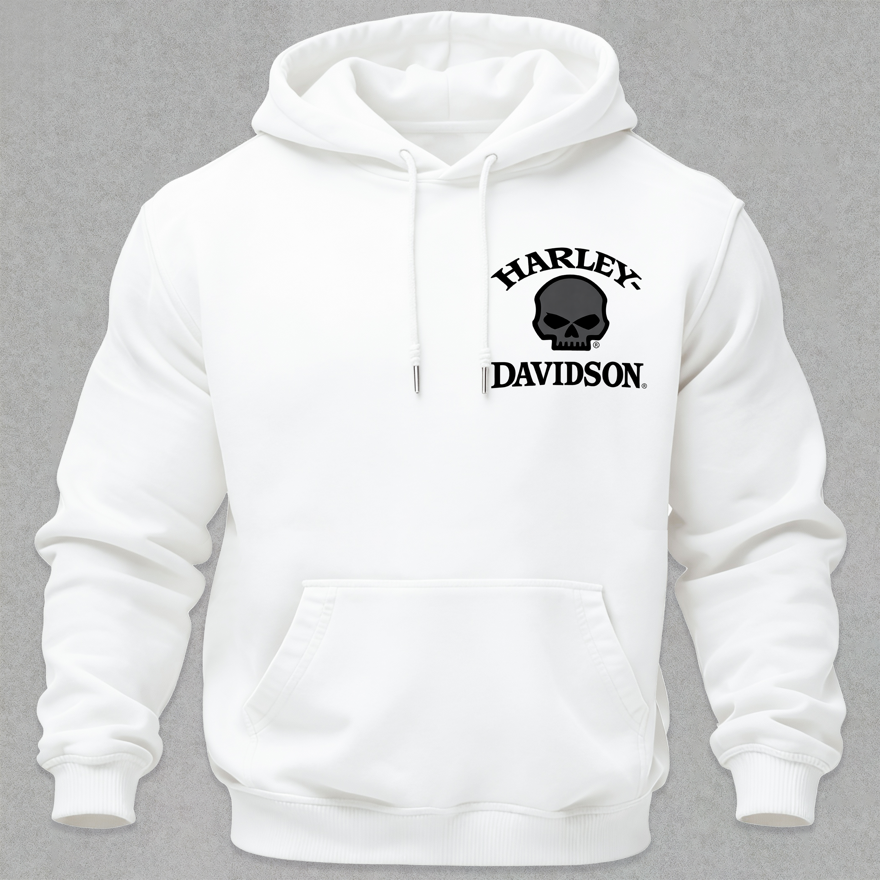  Motorcycles Printed Fleece-lined Unisex Hoodie