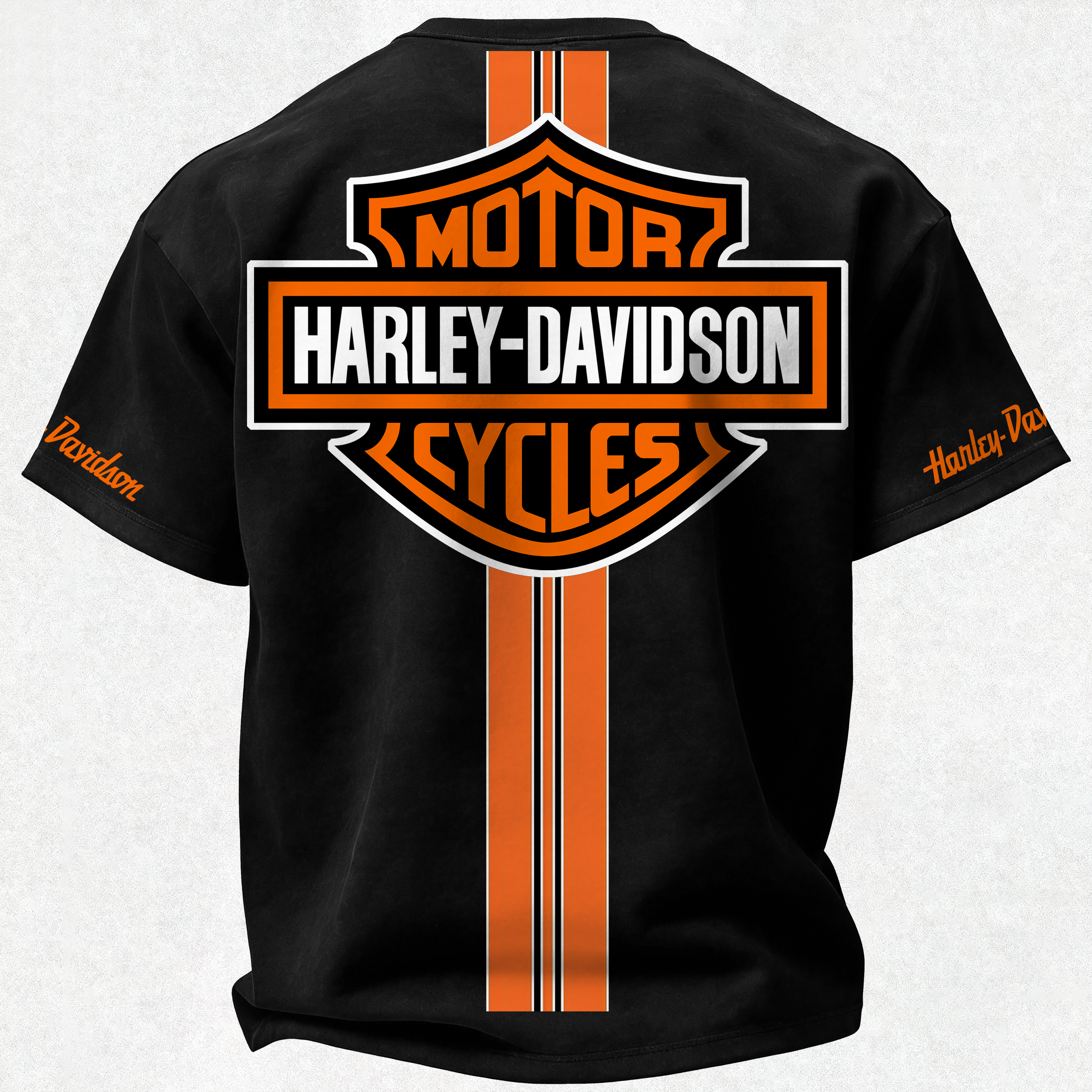  Motorcycles Printed Oversized Unisex T-shirt