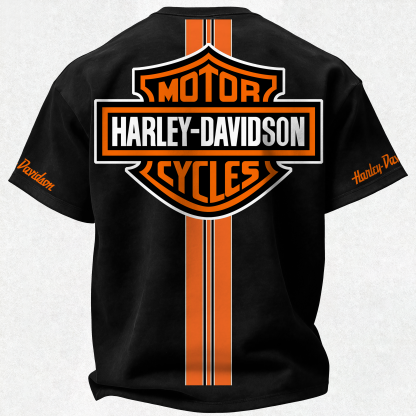  Motorcycles Printed Oversized Unisex T-shirt