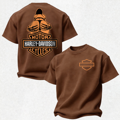  Motorcycles Printed Oversized Unisex T-shirt