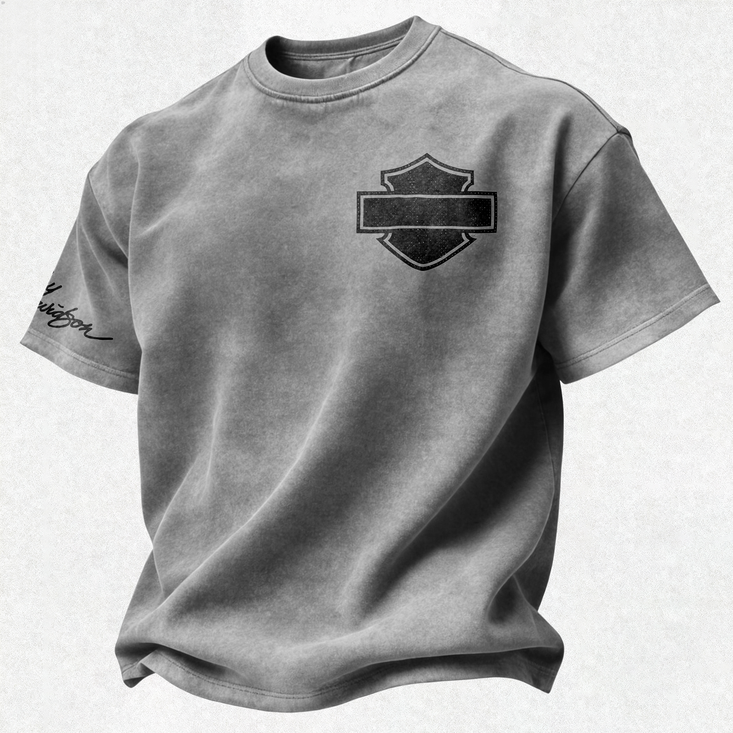  Printed Unisex Washed T-Shirt