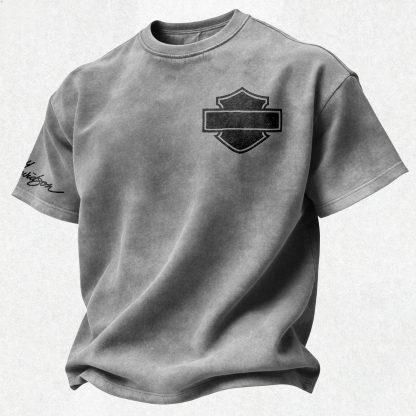  Printed Unisex Washed T-Shirt