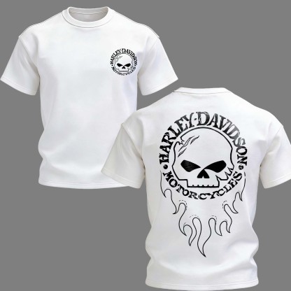  Motorcycles Printed Unisex Oversized T-shirt