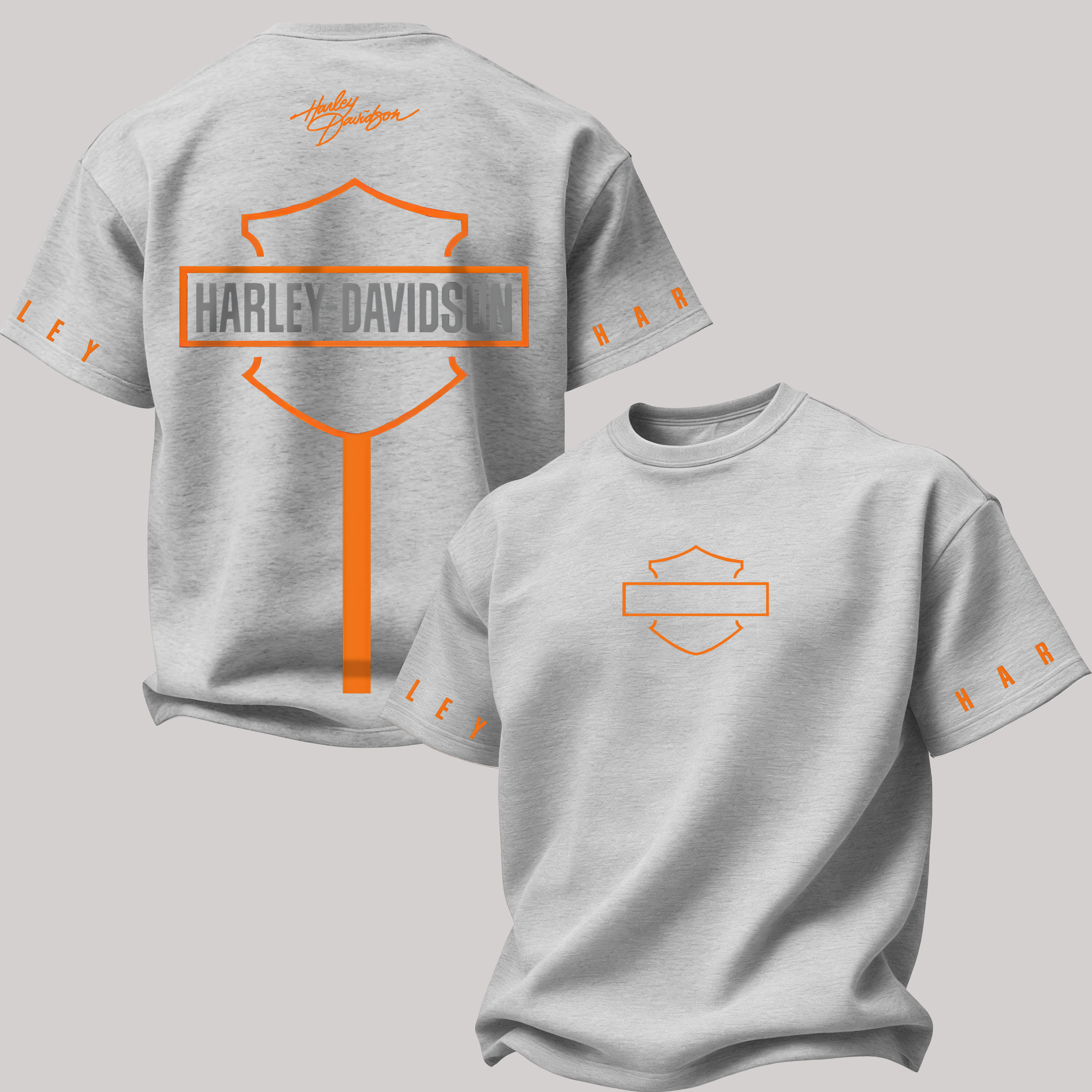  Motorcycles Printed Oversized Unisex T-shirt