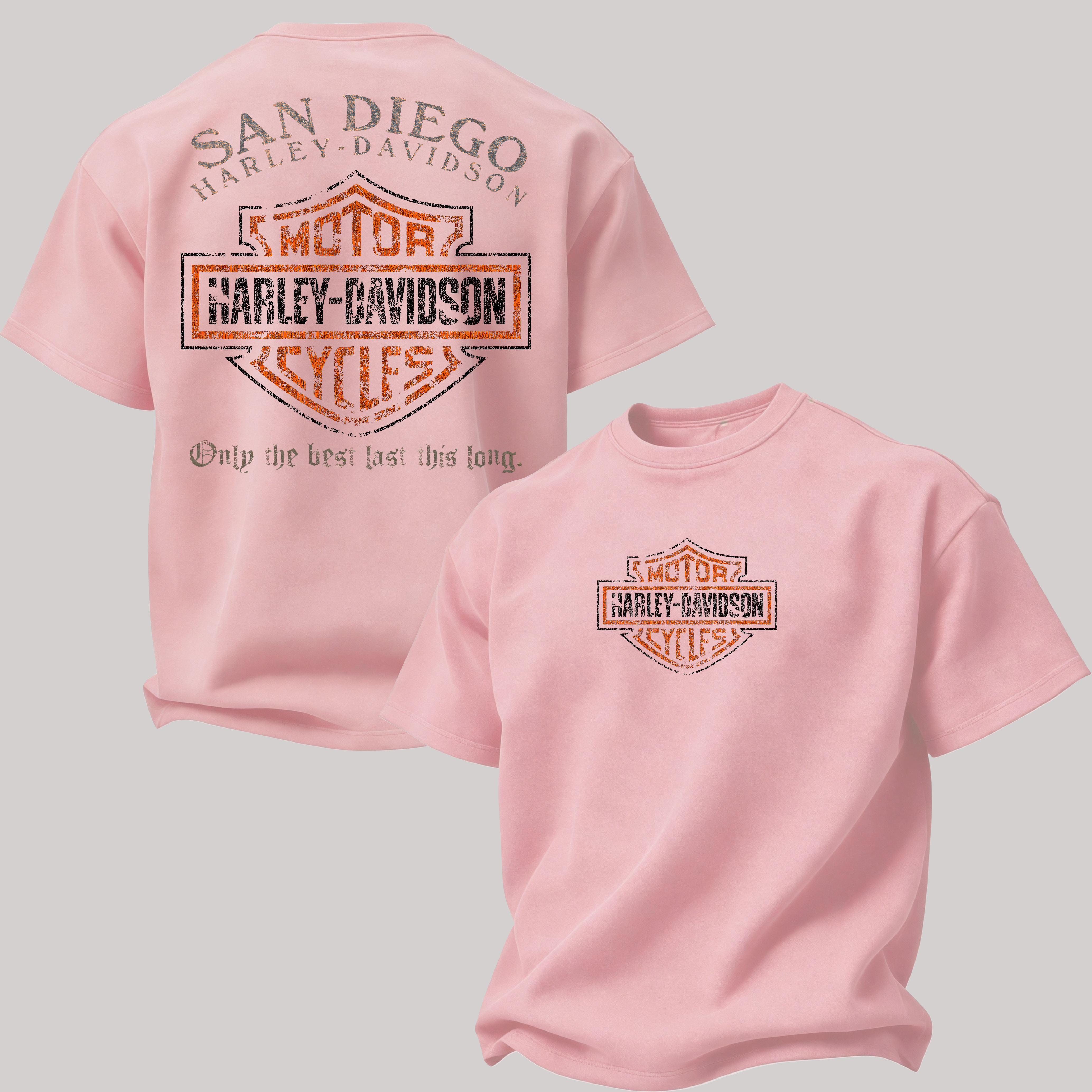  Motorcycles Printed Oversized Unisex T-shirt