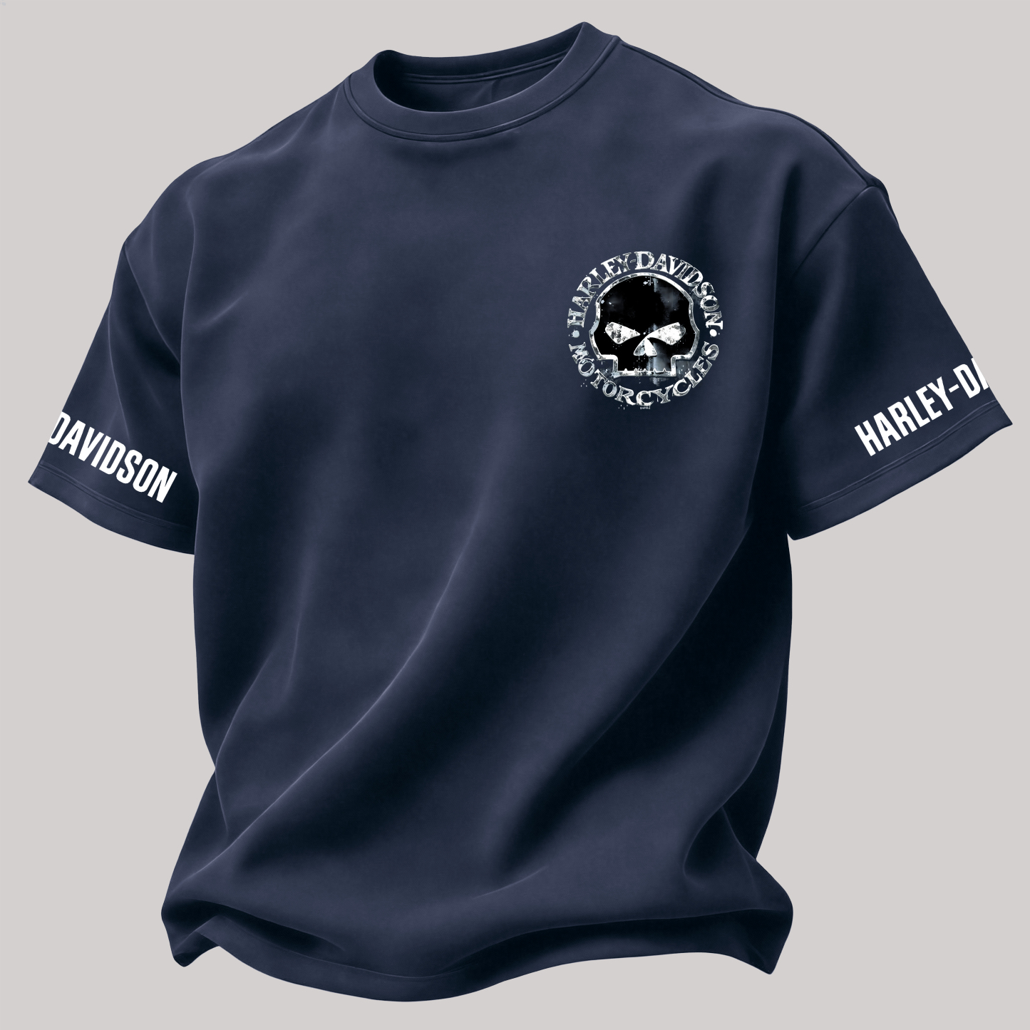  Motorcycles Printed Oversized Unisex T-shirt