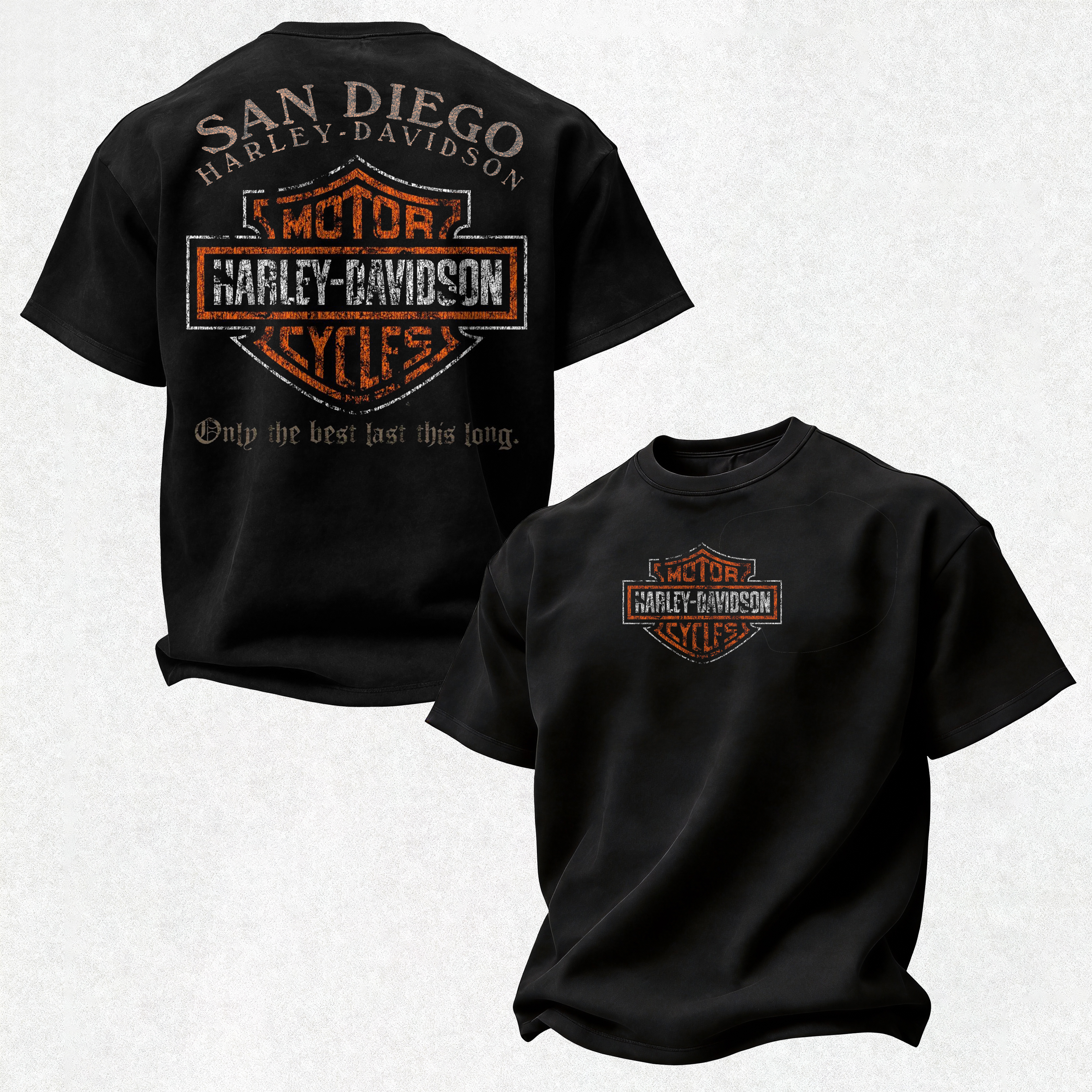  Motorcycles Printed Oversized Unisex T-shirt