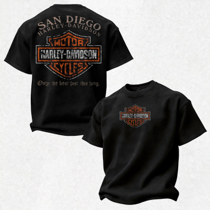  Motorcycles Printed Oversized Unisex T-shirt