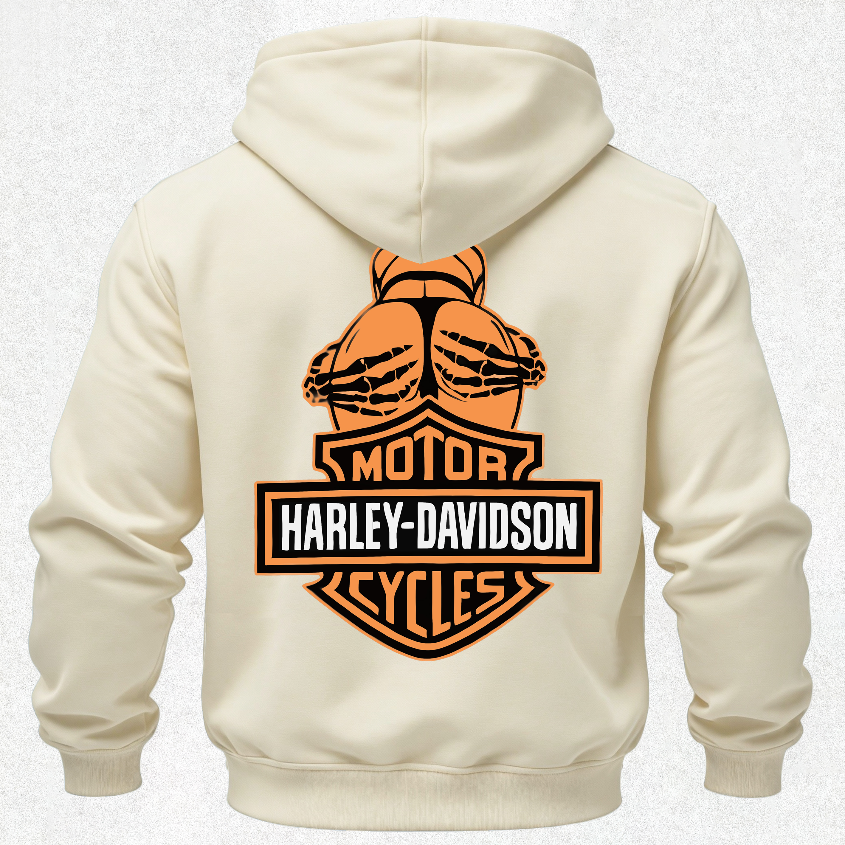  Motorcycles Printed Fleece-lined Unisex Hoodie