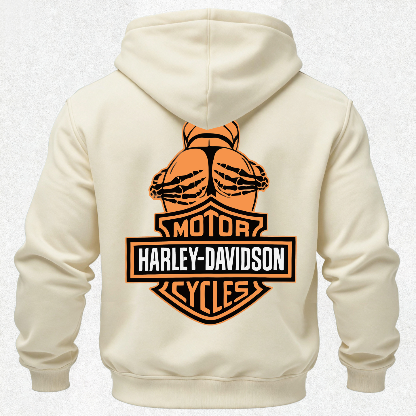  Motorcycles Printed Fleece-lined Unisex Hoodie
