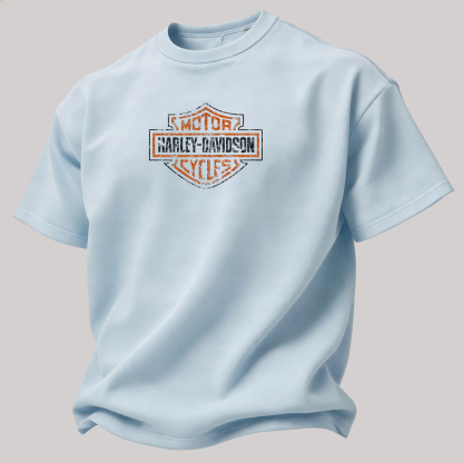  Motorcycles Printed Oversized Unisex T-shirt