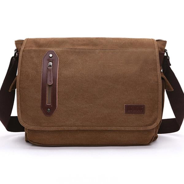 CASUAL CANVAS CROSSBODY BAG