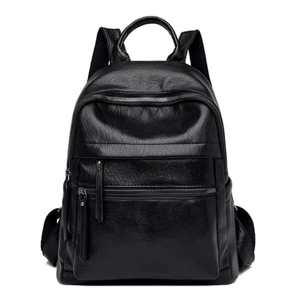 VINTAGE SOFT LEATHER BACKPACK  