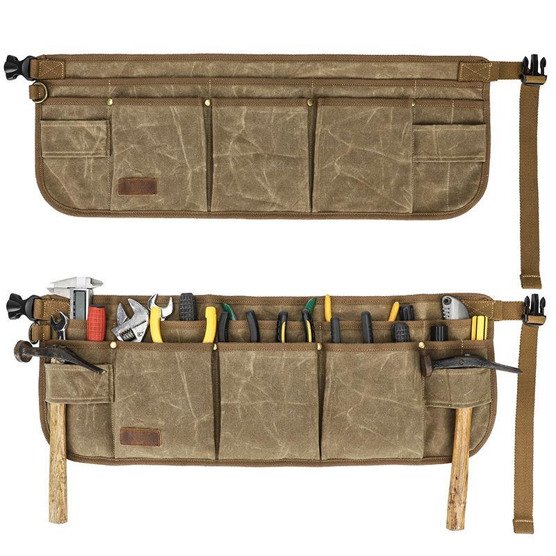 Men's Classic Practical Hardware Tool Bag Storage Waist bag 