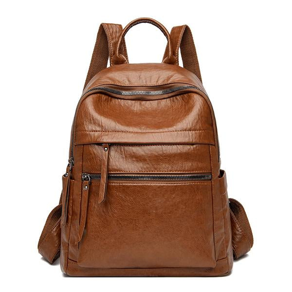 VINTAGE SOFT LEATHER BACKPACK  