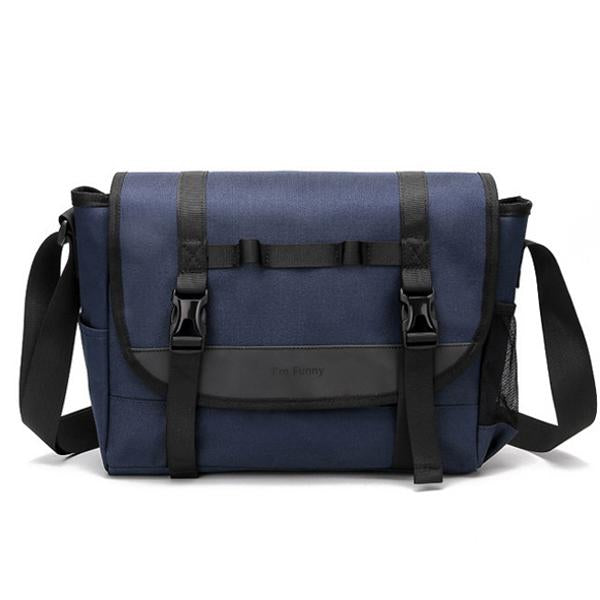 MEN'S CANVAS SHOULDER BAG