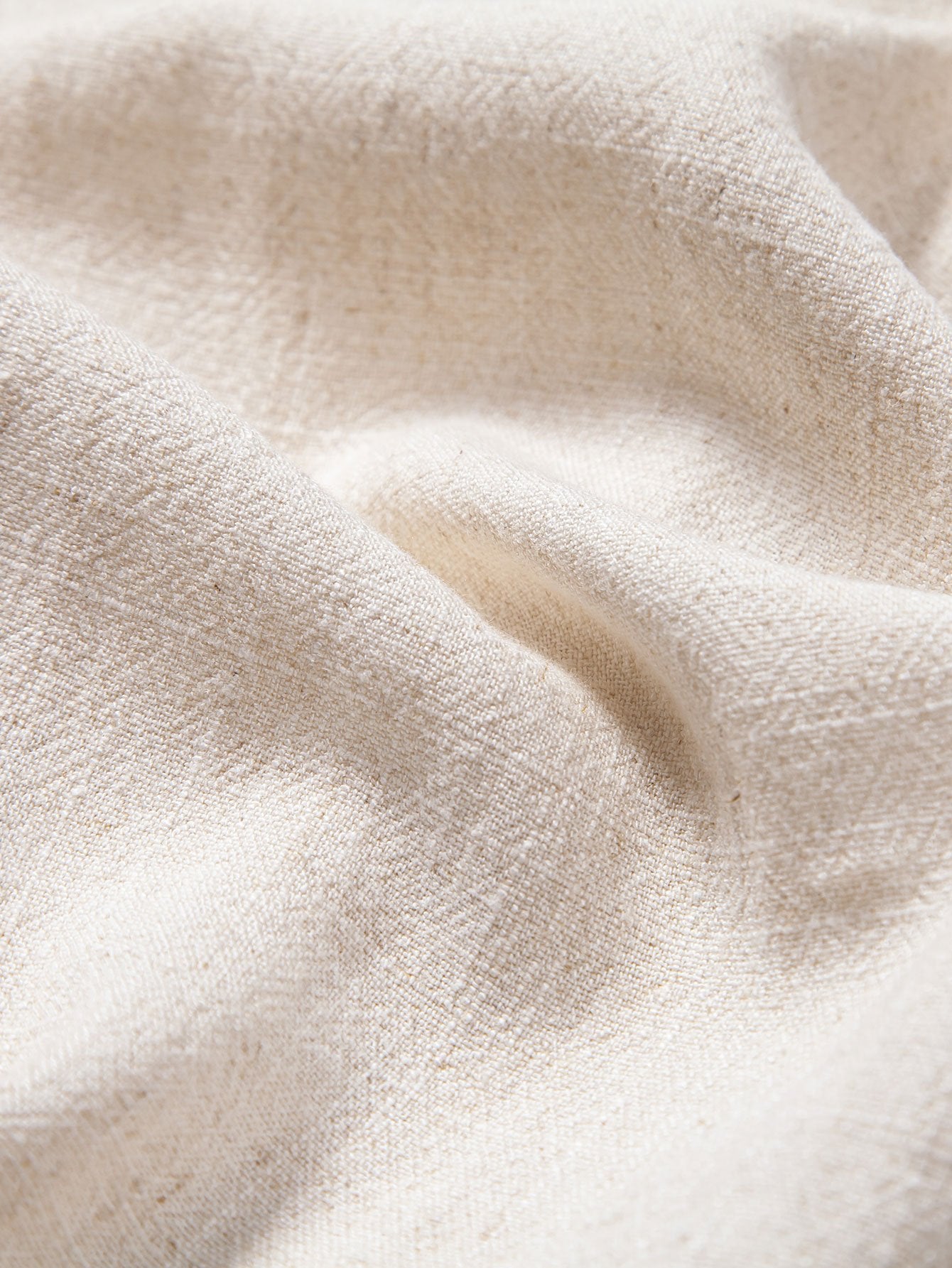 Short Sleeve V Neck Linen Rayon Blend Shirt