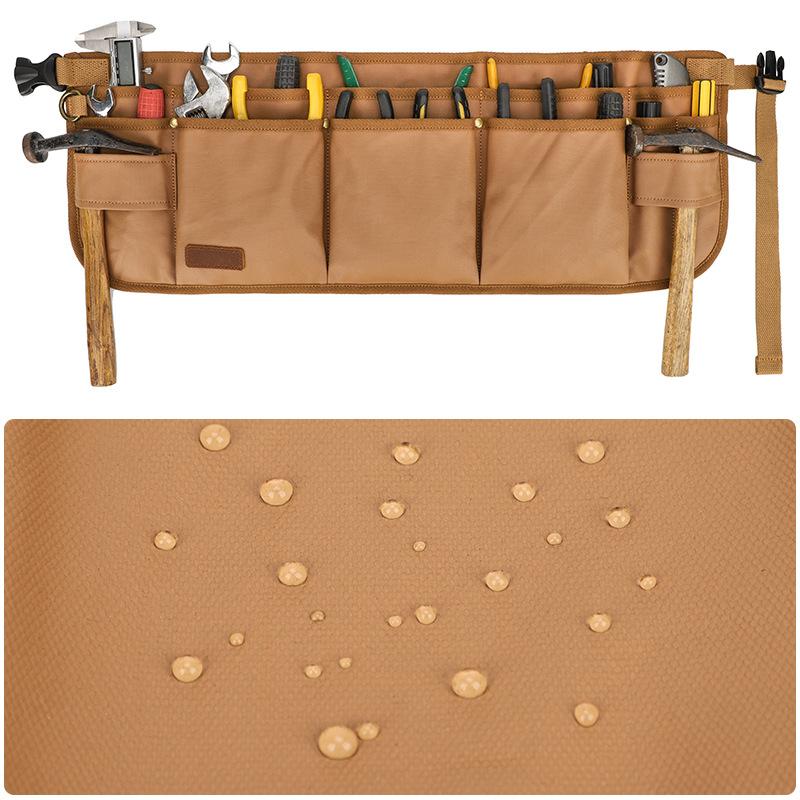 Men's Classic Practical Hardware Tool Bag Storage Waist bag 