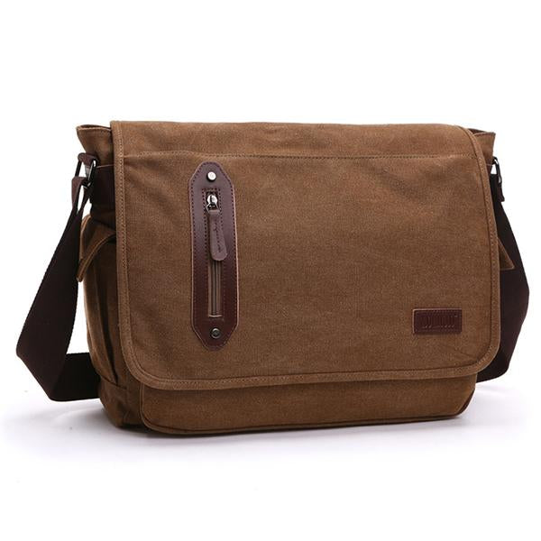 CASUAL CANVAS CROSSBODY BAG