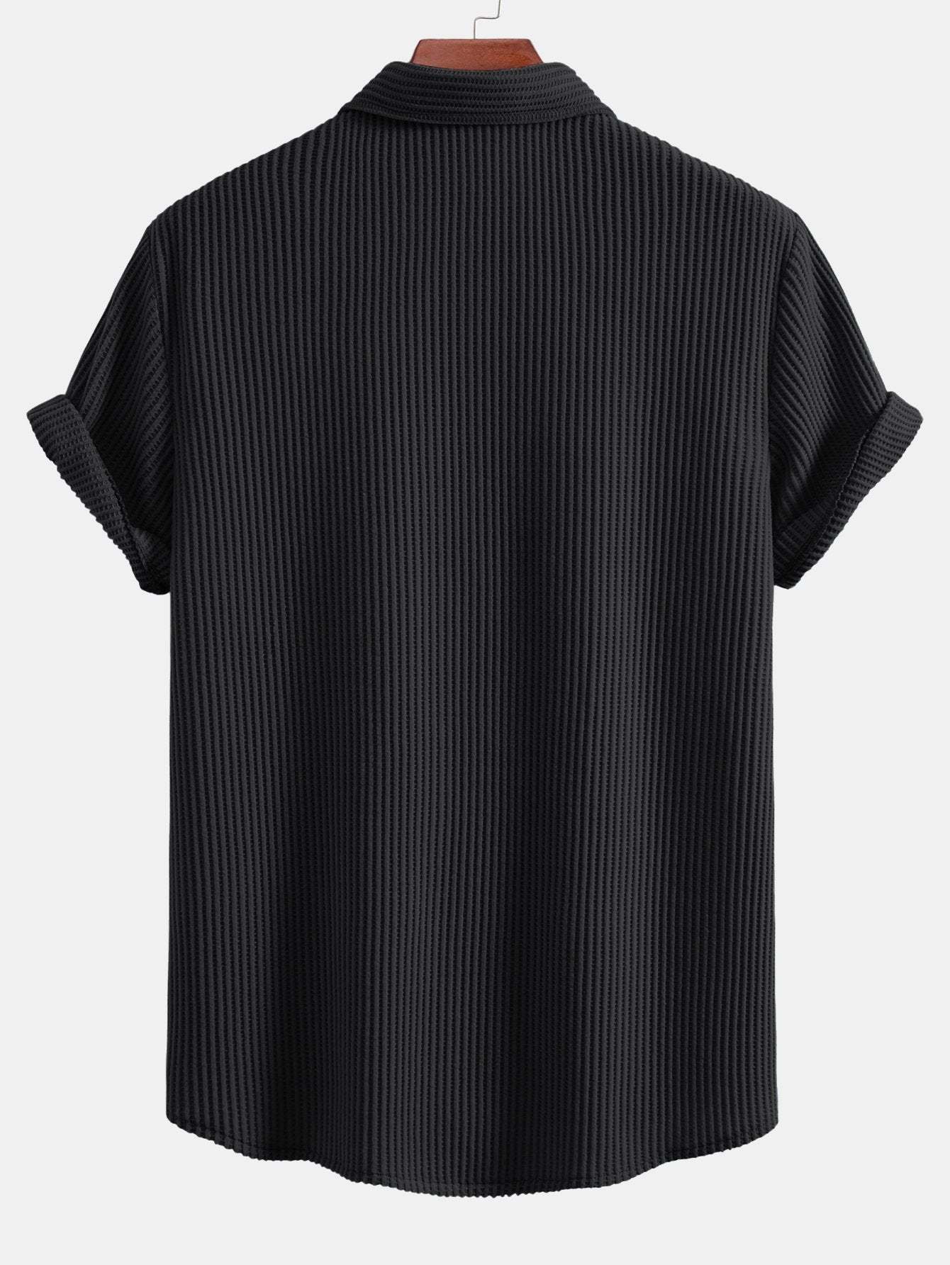 Waffle Button Up Shirt