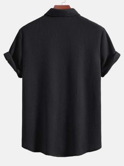 Waffle Button Up Shirt