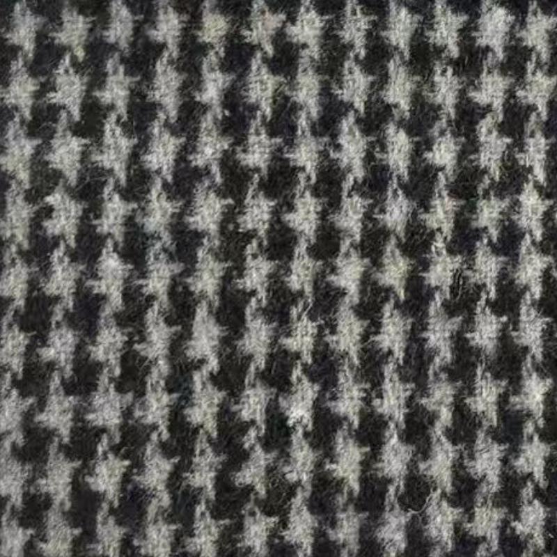 Men's Vintage Houndstooth Notch Lapel Single Breasted Slim Fit Blazer