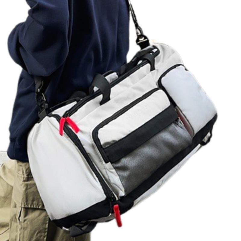 Men's Multifunctional Wet and Dry Separation Nylon Camping Gym Bag 