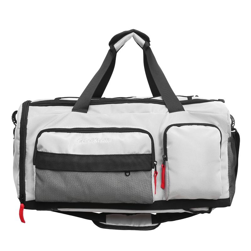Men's Multifunctional Wet and Dry Separation Nylon Camping Gym Bag 