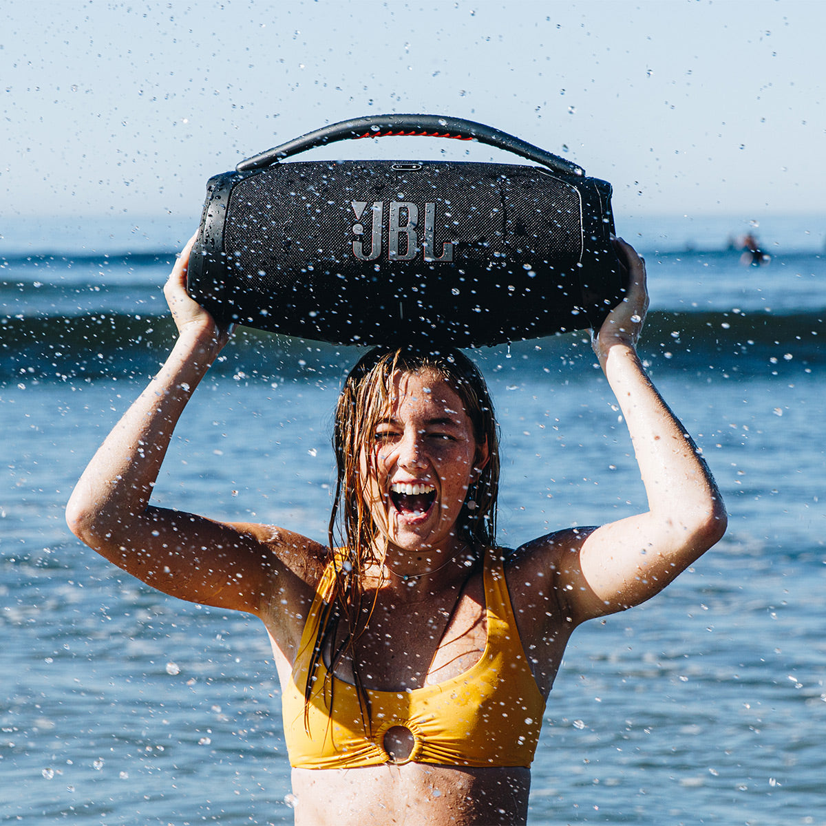 JBL Boombox 3 便携式蓝牙防水音箱(黑色) | 全球立体声