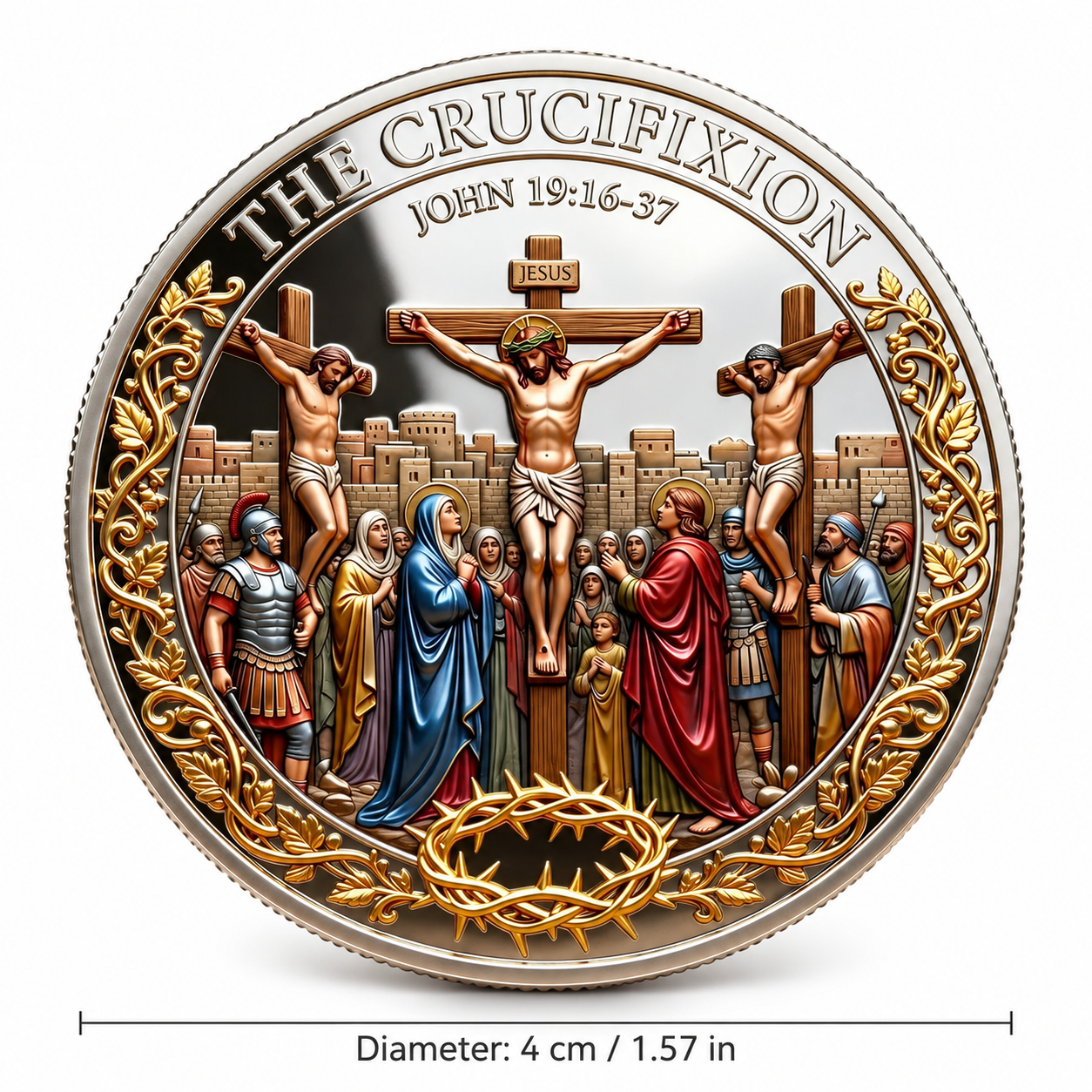 🇺🇸 Limited Edition!🔥✨ Christ Is Risen Memorial Coin — A Symbol of Faith & Hope