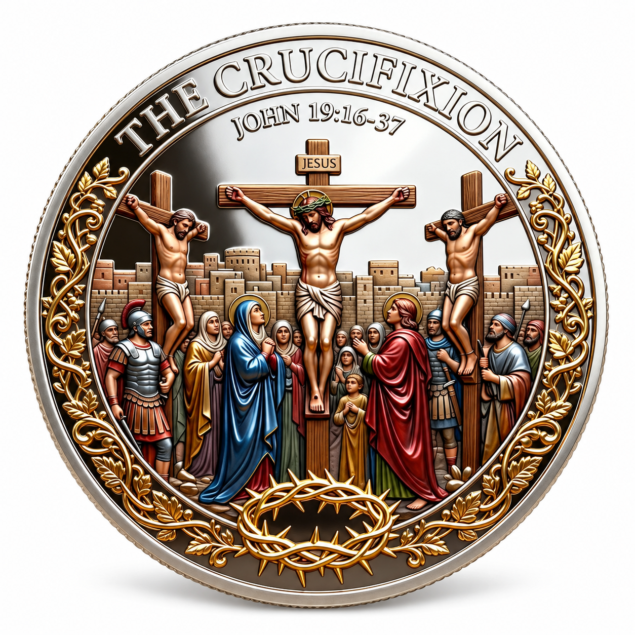 🇺🇸 Limited Edition!🔥✨ Christ Is Risen Memorial Coin — A Symbol of Faith & Hope