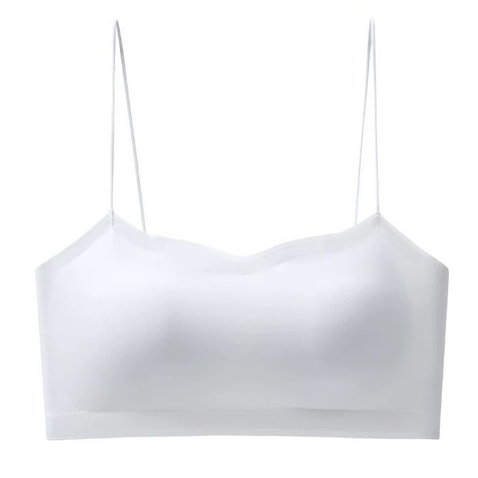 細肩帶不勒肉薄款純色涼感無痕內衣