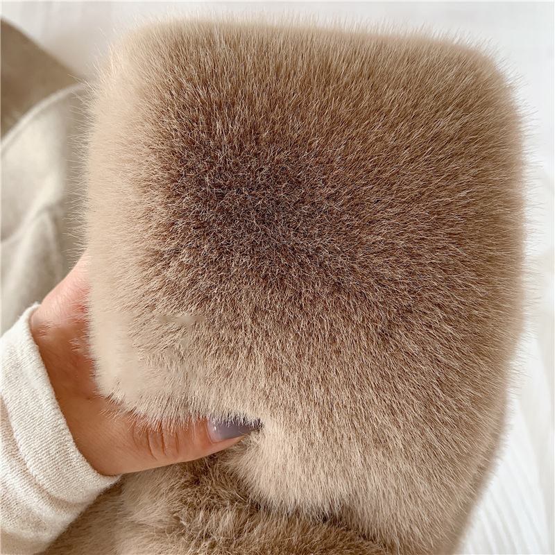 超暖和洋氣加厚假領子圍巾圍脖