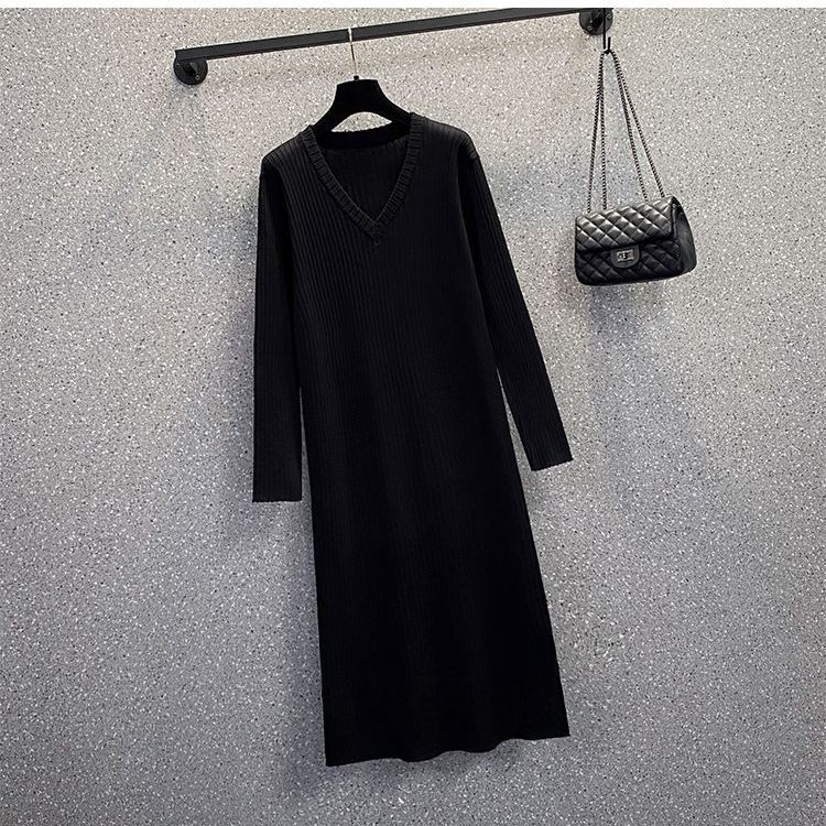 【單件/整套】法式遮肉顯瘦小香風馬甲+連身裙兩件套裝-HaloBless