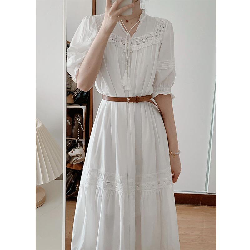 【單件/整套】波西米亞風連衣裙新款西部牛仔風兩件套裝-HaloBless