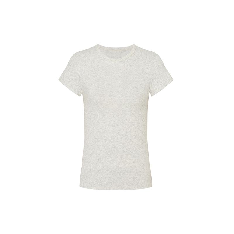 (多色可選)修身顯瘦圓領正肩百搭簡約短袖T恤