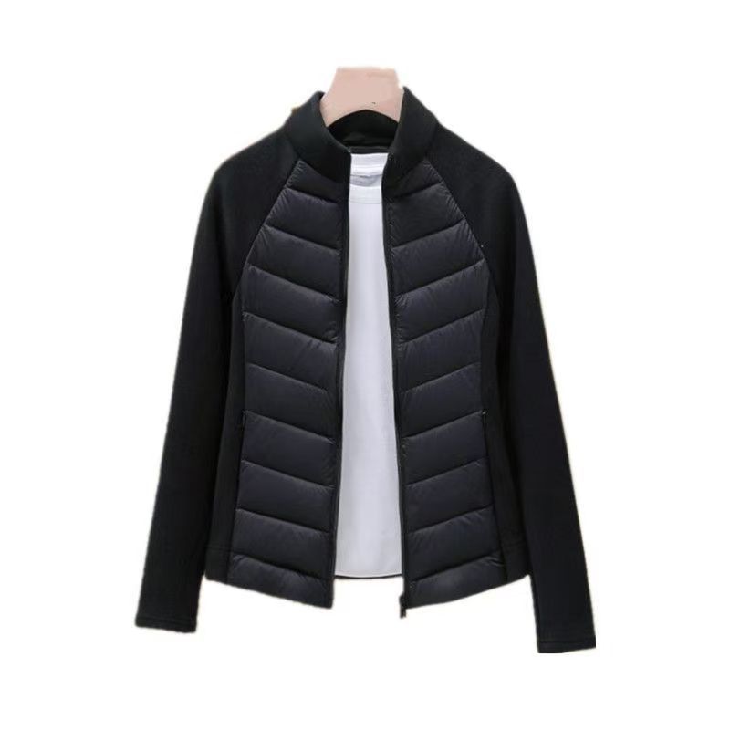 輕薄防風保暖修身運動石墨烯棉服外套