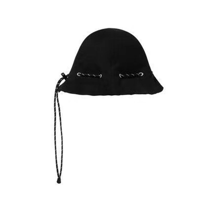 日系防曬抽繩設計兩用可斜挎可折疊漁夫帽