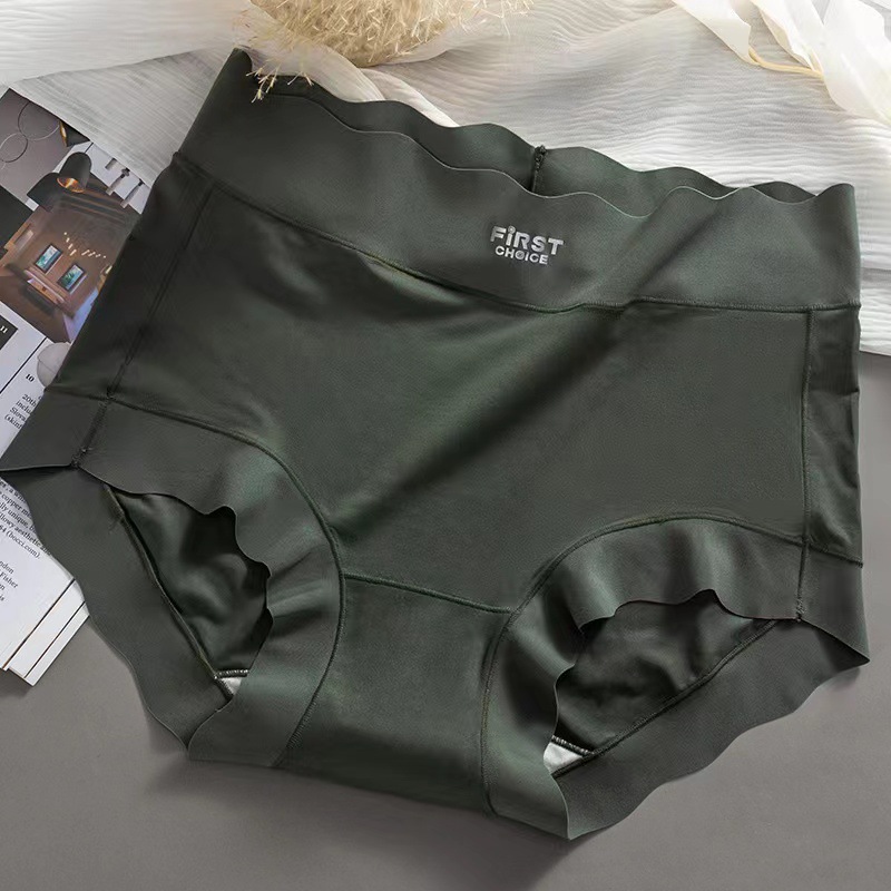 薄款冰絲涼感無痕桑蠶絲抑菌襠超彈提臀內褲
