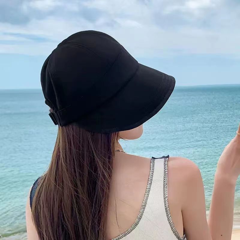 率性時尚六角頂顯臉小全臉防曬遮陽帽